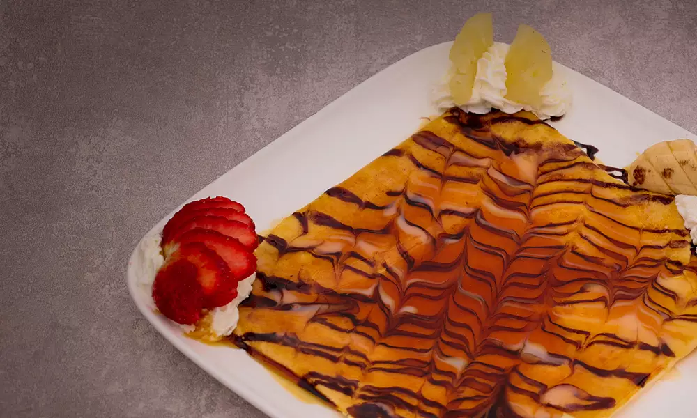 Honey crepe